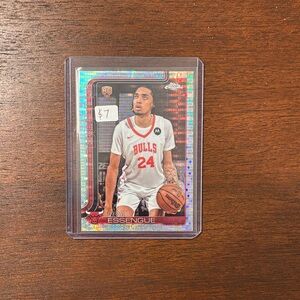 Noa Essengue 2025 Topps Chrome Refractor Pulsar Rookie Card #262